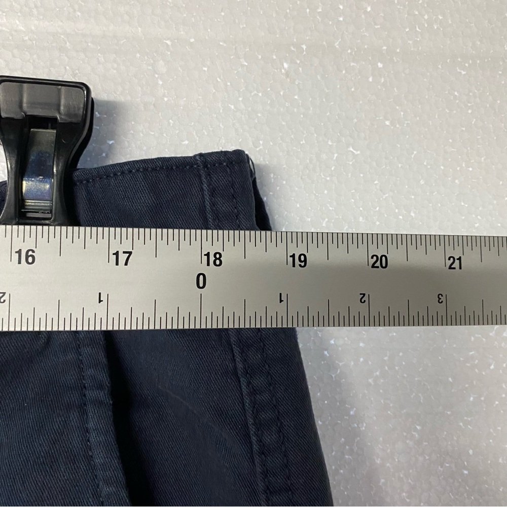 Old Navy Shorts Men 38 Blue Cargo Built in Flex Cotton Spandex High Rise Fit 9 “ - Picture 5 of 9